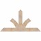 Ekena Millwork Richland Smooth Timber Gable Bracket, Douglas Fir, 60"W x 32"H x 1 1/2"D x 5 1/2"F, 13/12 Pitch GBW060X32X0206RIC00SDF - alternate 1